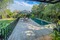 Private pool villa with rice field sunset views